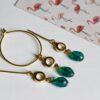 Gold jewellery set for doll(set of 2)