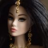 Indian bridal jewellery set for doll