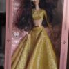 Cherry doll (gold lehenga)