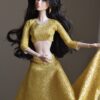 Cherry doll (gold lehenga)