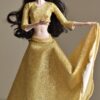 Cherry doll (gold lehenga)