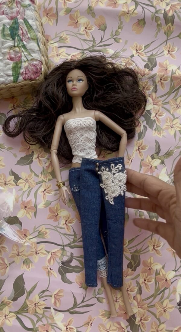 screenshot-552 Denim pants for Barbie doll