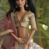 img_4812 Embroidered bridal lehenga for Barbie doll