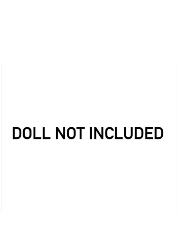 Ivory gold Banarasi lehenga for doll