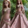 created-by-photogrid-437 Sparkly pink lehenga for Barbie doll