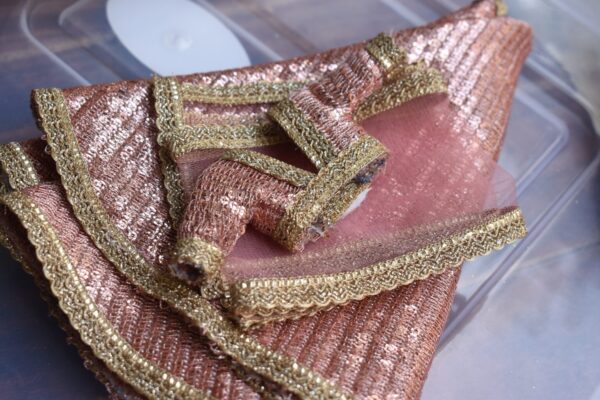img_5263 Sparkly pink lehenga for Barbie doll