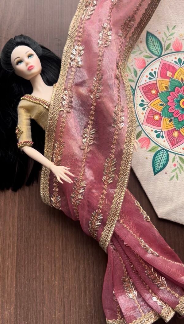 screenshot-597 Pink bridal saree for doll