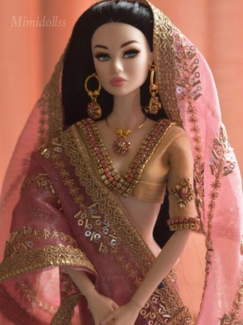 screenshot-593 Pink bridal saree for doll