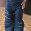 dsc_1780 Denim trousers and top set for Barbie doll
