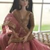dsc_1841-2 Pink bridal saree for Barbie doll