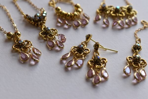 Indian bridal jewelry set for doll (set of 6)