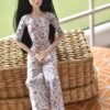 Co-ord dress for Barbie doll (set of two)