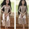 Co-ord dress for Barbie doll (set of 2)