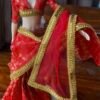screenshot-604 Red bridal saree for Barbie doll