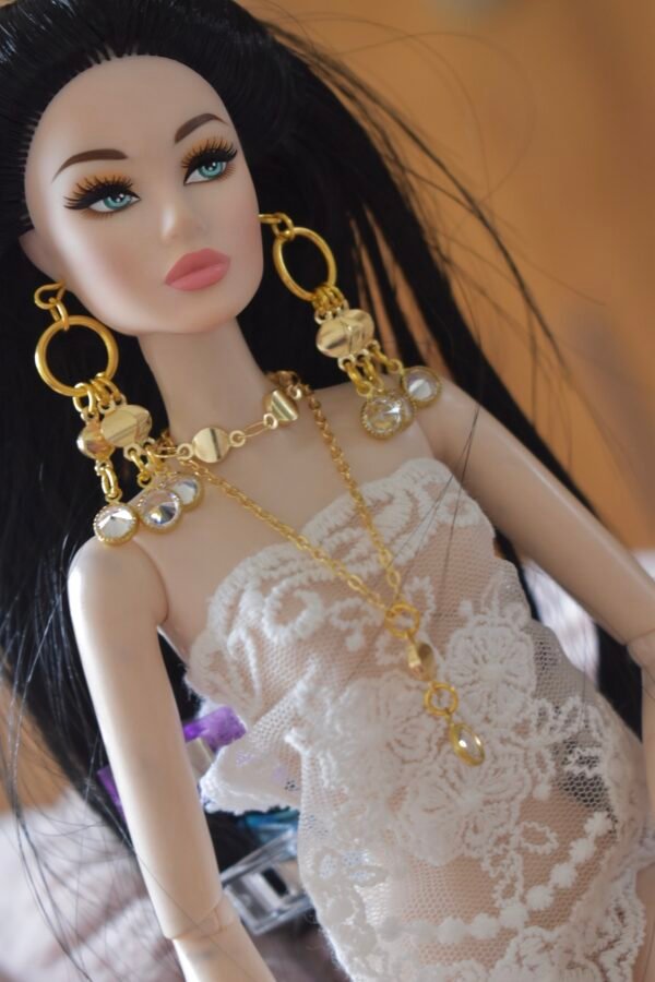img_5935-2 White and gold statement jewelry set for doll