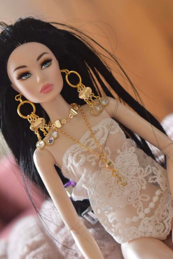 img_5936-2 White and gold statement jewelry set for doll