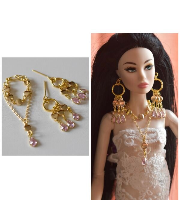 created-by-photogrid-447 Gold and pink statement jewelry for doll