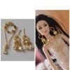 created-by-photogrid-449 White and gold statement jewelry set for doll
