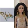 created-by-photogrid-450 Gold and teal statement jewelry set for dolls