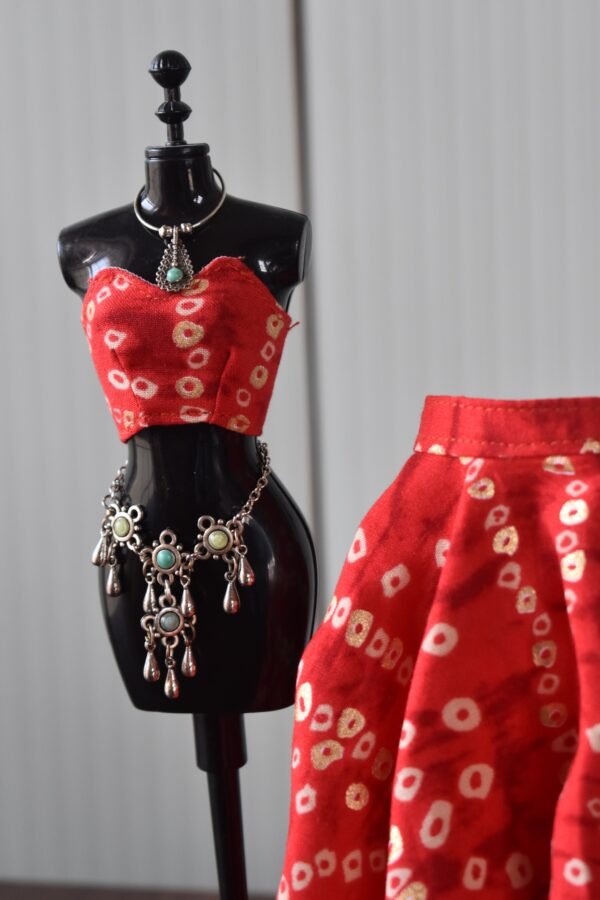dsc_2210-2 Red Navratri lehenga for Barbie doll