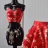 dsc_2212-2 Red Navratri lehenga for Barbie doll