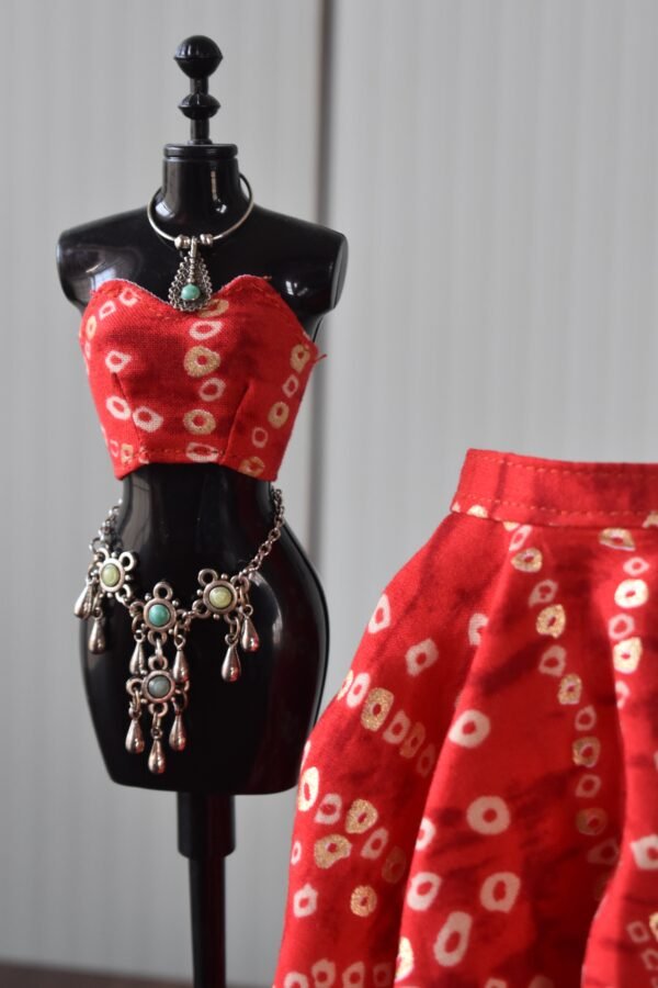 dsc_2212-2 Red Navratri lehenga for Barbie doll
