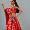 img_4585-2 Red Navratri lehenga for Barbie doll