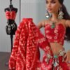 img_4591-2 Red Navratri lehenga for Barbie doll